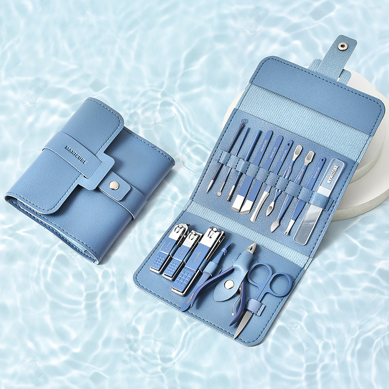 16-Piece Professional Nail Clipper Kit.