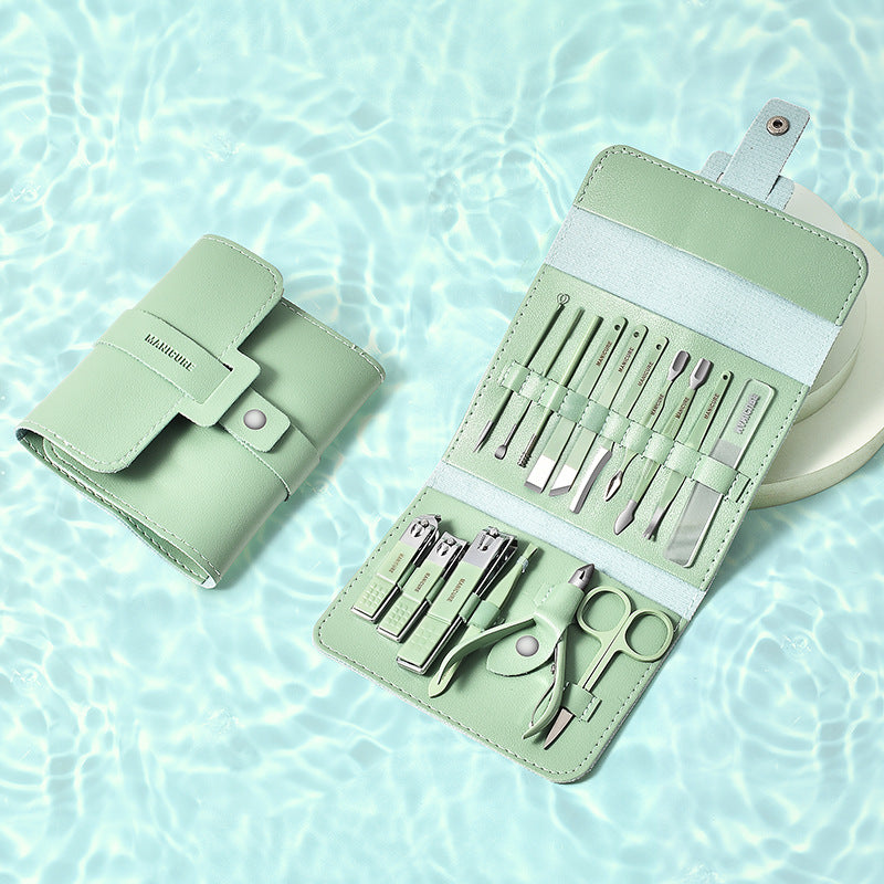 16-Piece Professional Nail Clipper Kit.