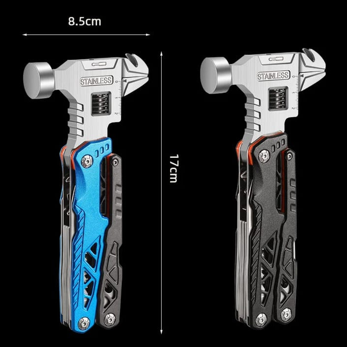 Size Of 18-in- 1 Multi-tool Knife.
