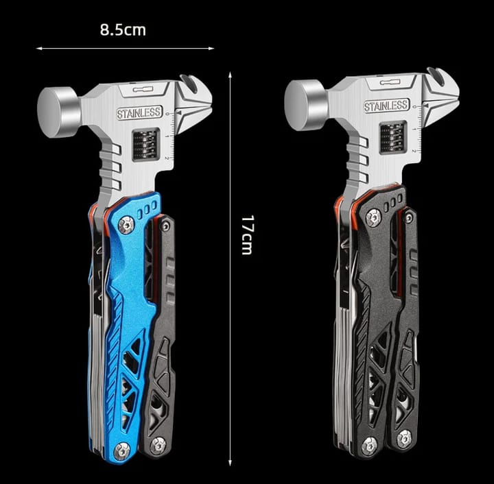 Size Of 18-in- 1 Multi-tool Knife.