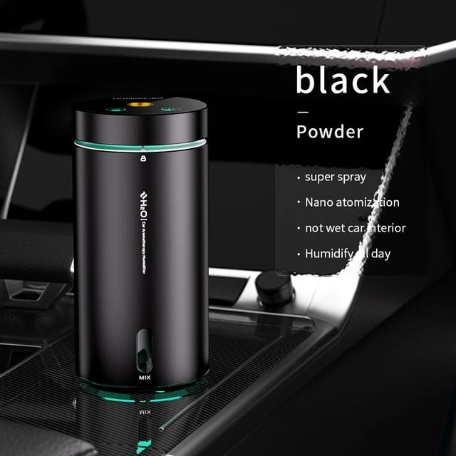 Car Air Humidifier USB Aromatherapy Diffuser with LED Light - Car/Home