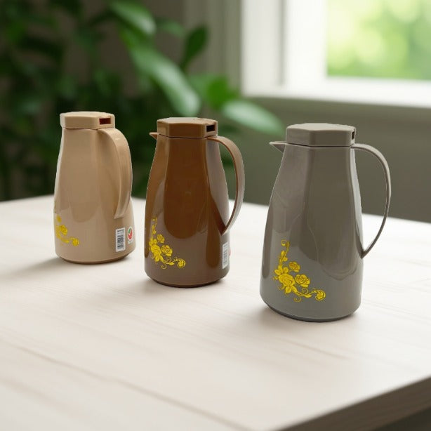 1 Litre Vacuum Flask Thermal Jug in 3 Colors.