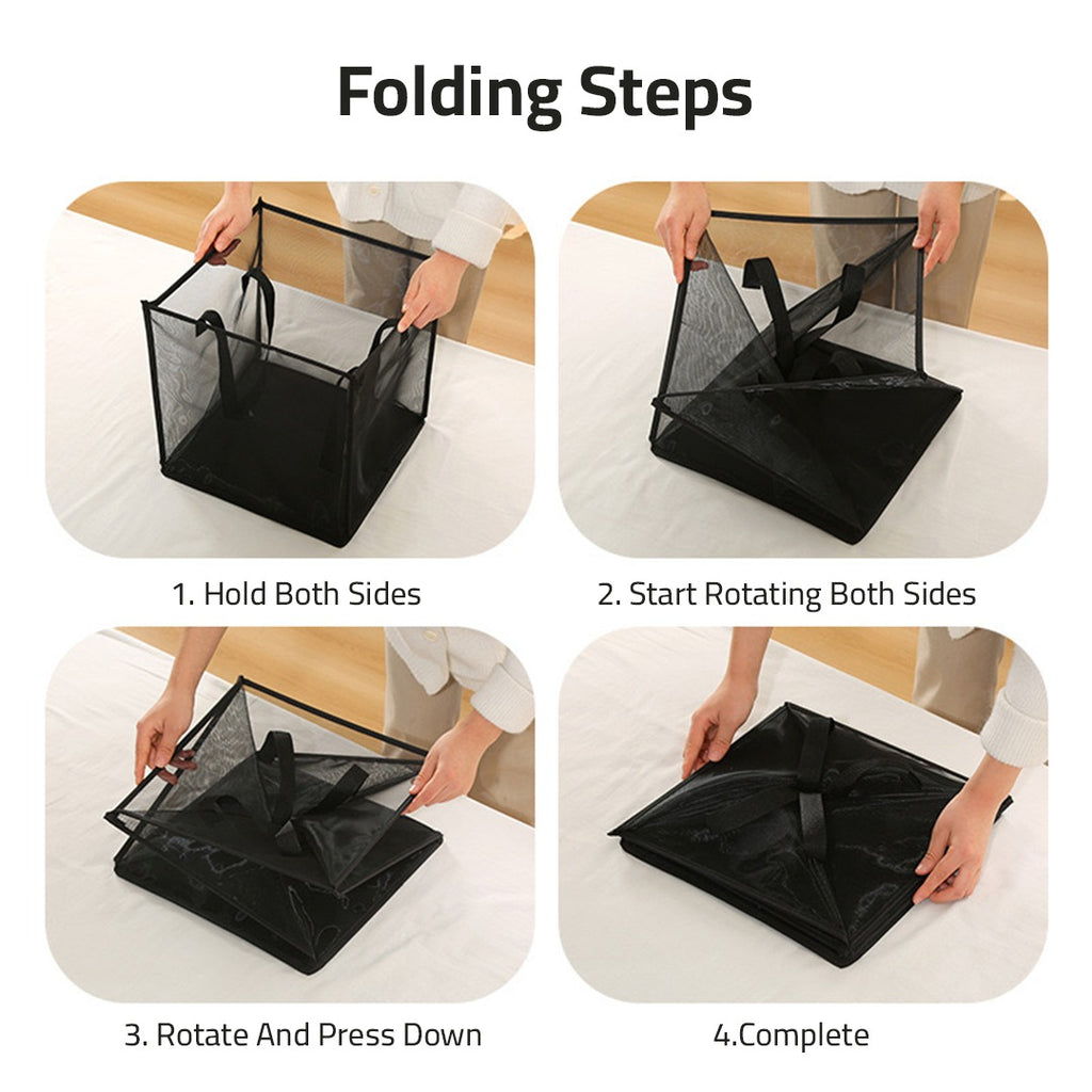 Foldable Square Laundry Basket, Clothes Lightweight Laundry Hamper Foldable Square Laundry Basket, Clothes Lightweight Laundry Hamper