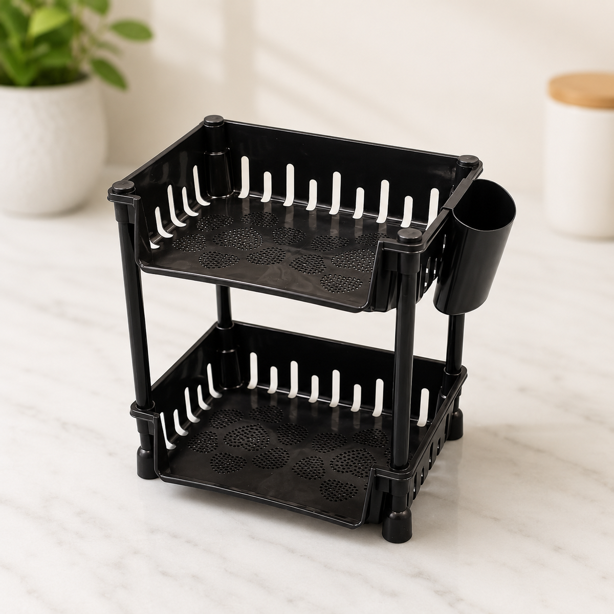 2-Tier Multifunctional Storage Rack.