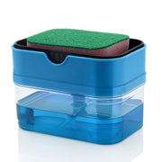 A 2-in-1 Portable Soap Pump Dispenser.