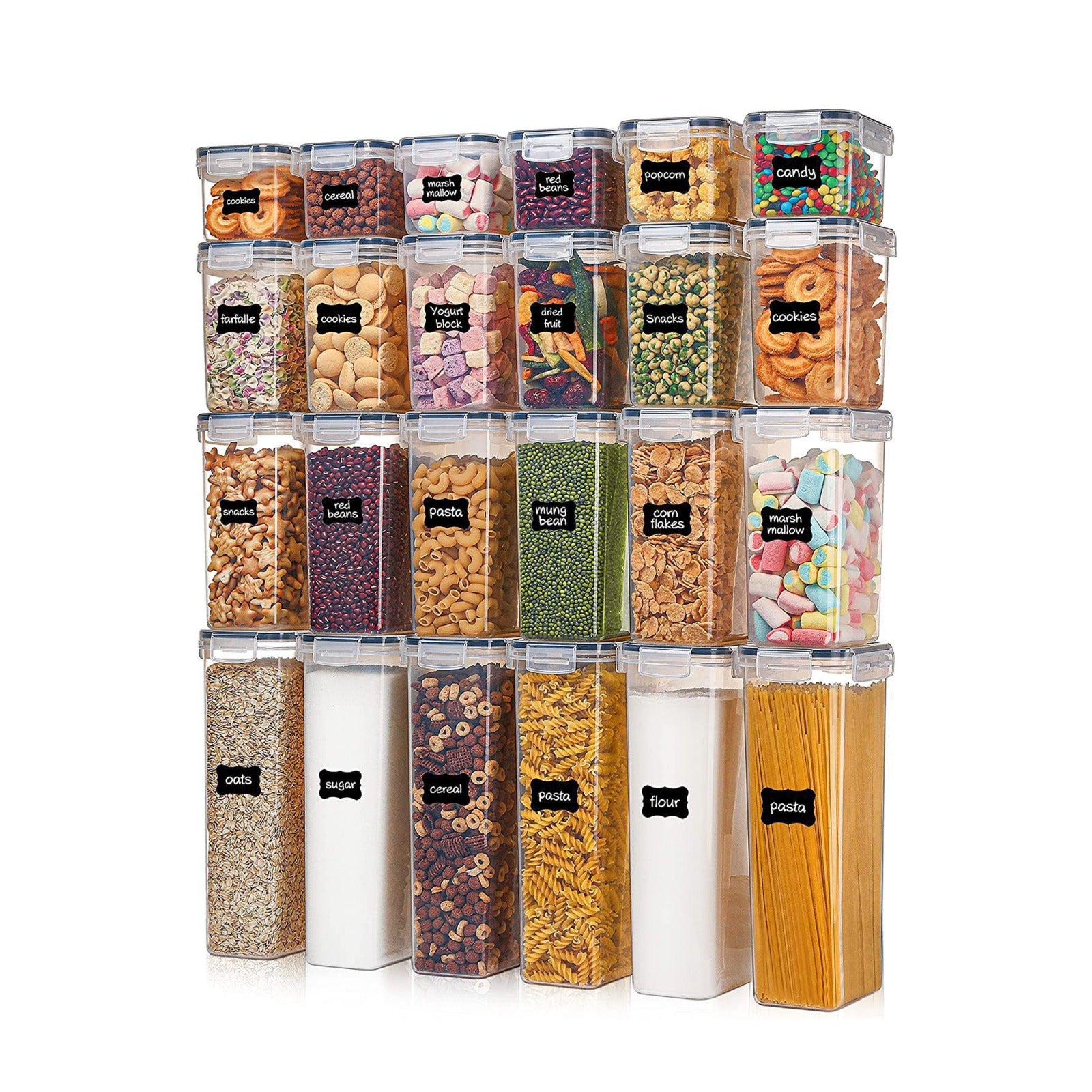 24 set of Airtight Food Storage Container 