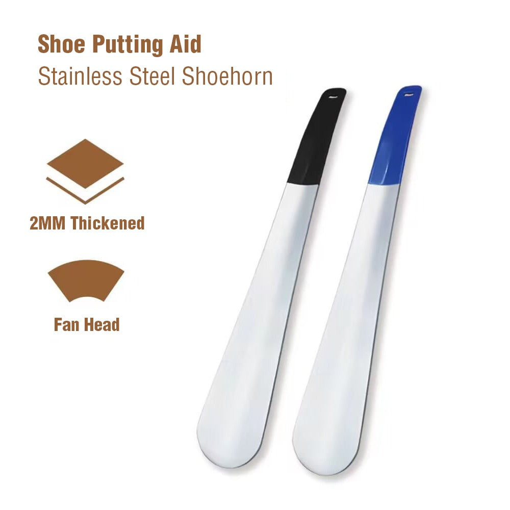  Stainless Steel Ergonomic Shoe Puller in 2 Varaints.