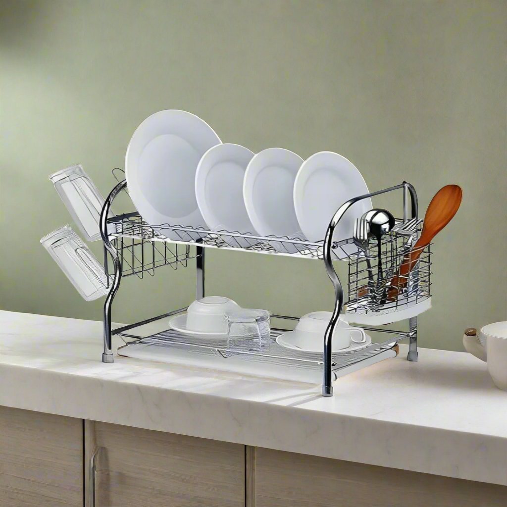 2 Layer Dish Drying Rack.