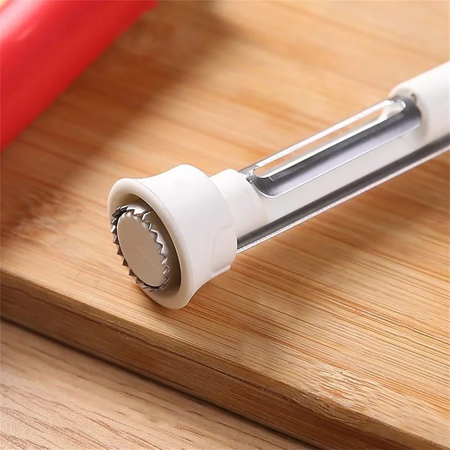 2 in 1 Fruit Peeler Corer, Apple Core Removal Tool, Vegetable Peeler Knife 2 in 1 Fruit Peeler Corer, Apple Core Removal Tool, Vegetable Peeler Knife