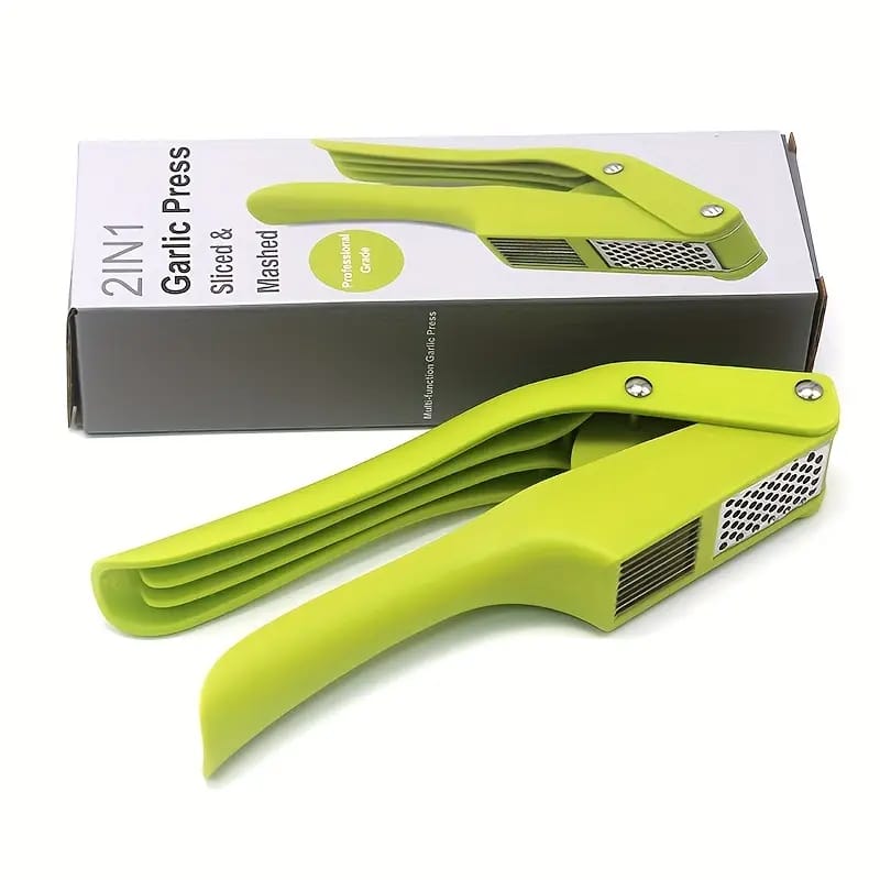 Package Of 2 in 1 Garlic Press.