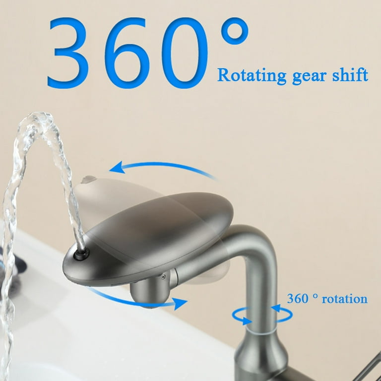 360° Rotating Faucet.