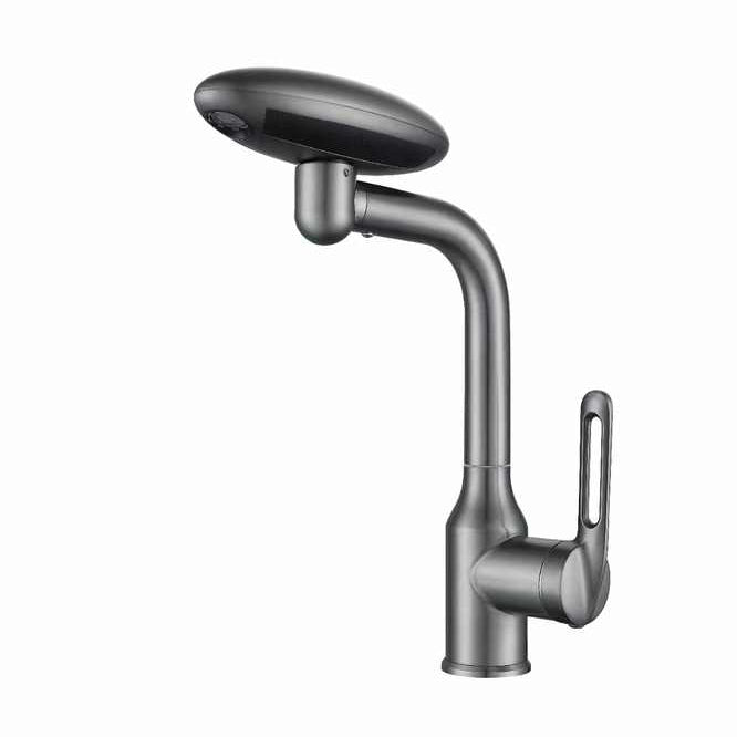 Black 360° Rotating Faucet.