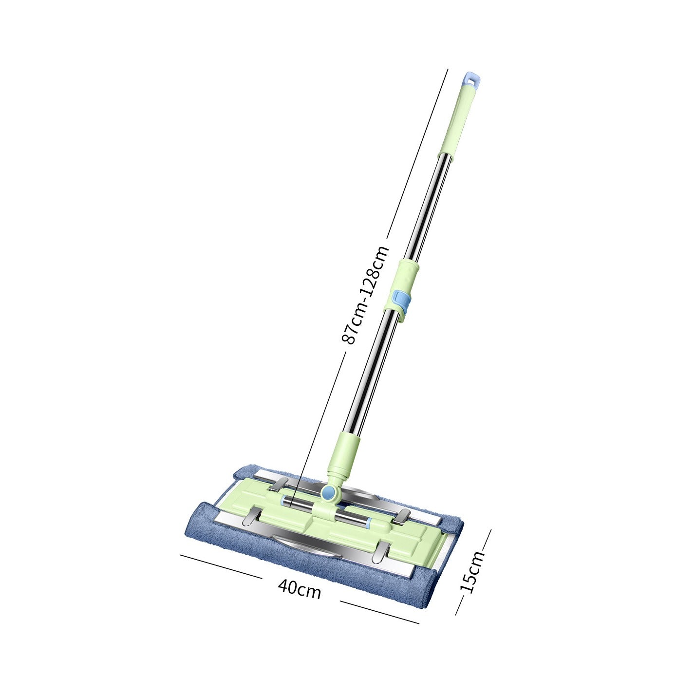 Size Of 360° Telescopic Flat Mop.