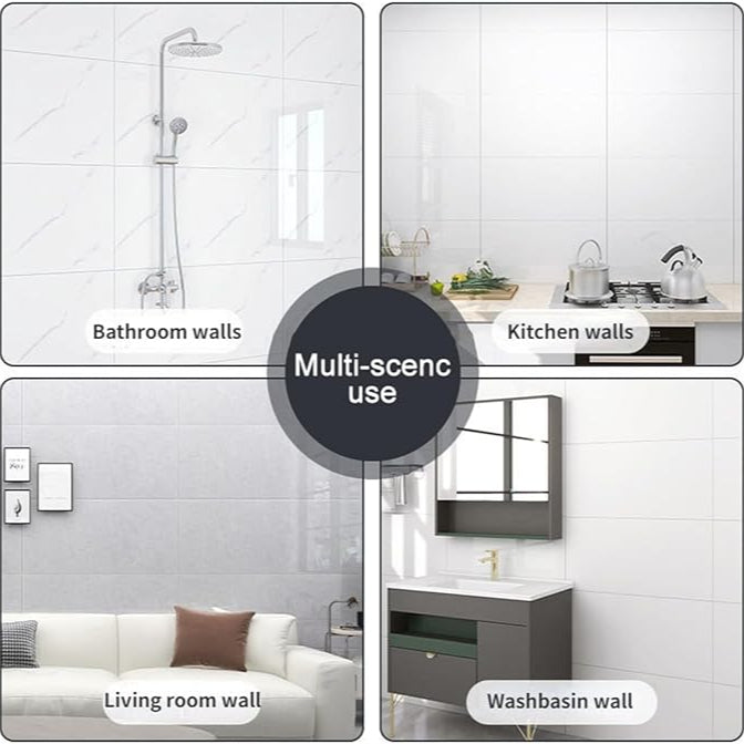 Multi-Use Of 3D Imitation Marble Pattern Wall Sticker.