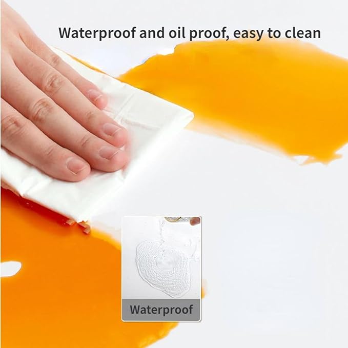 Waterproof Property Of 3D Imitation Marble Pattern Wall Sticker.