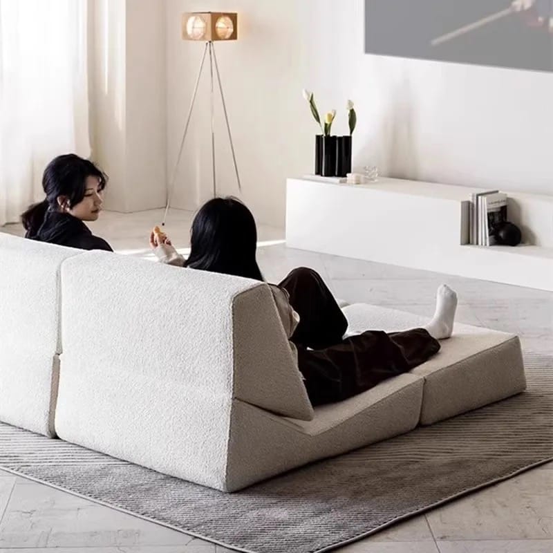 Inflatable Sofa with Foot Stool, Air Lounger Chair Set Inflatable Sofa with Foot Stool, Air Lounger Chair Set