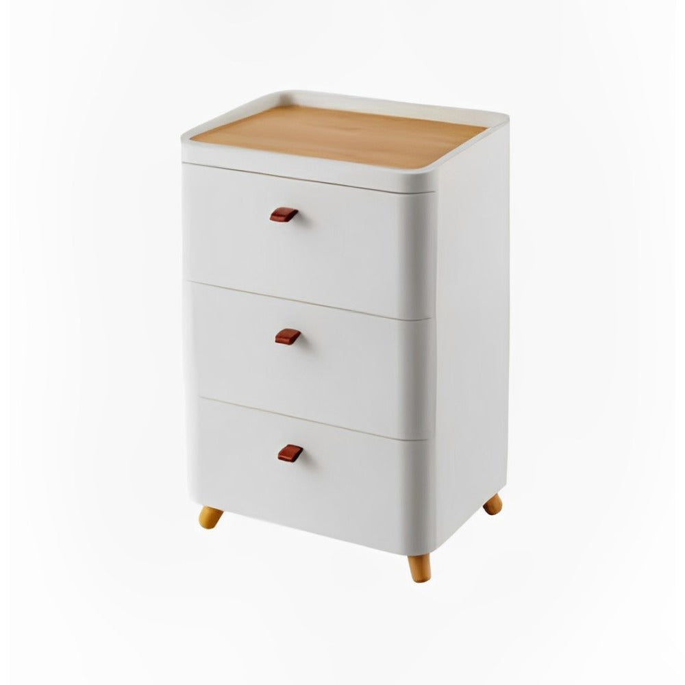 3 Layer  Simple Narrow Drawer Type Storage Stand.
