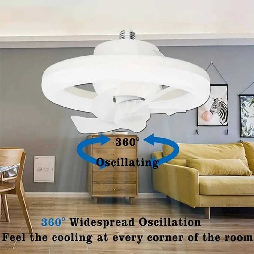 Experience cooling in every corner of the room with 360-degree widespread oscillation