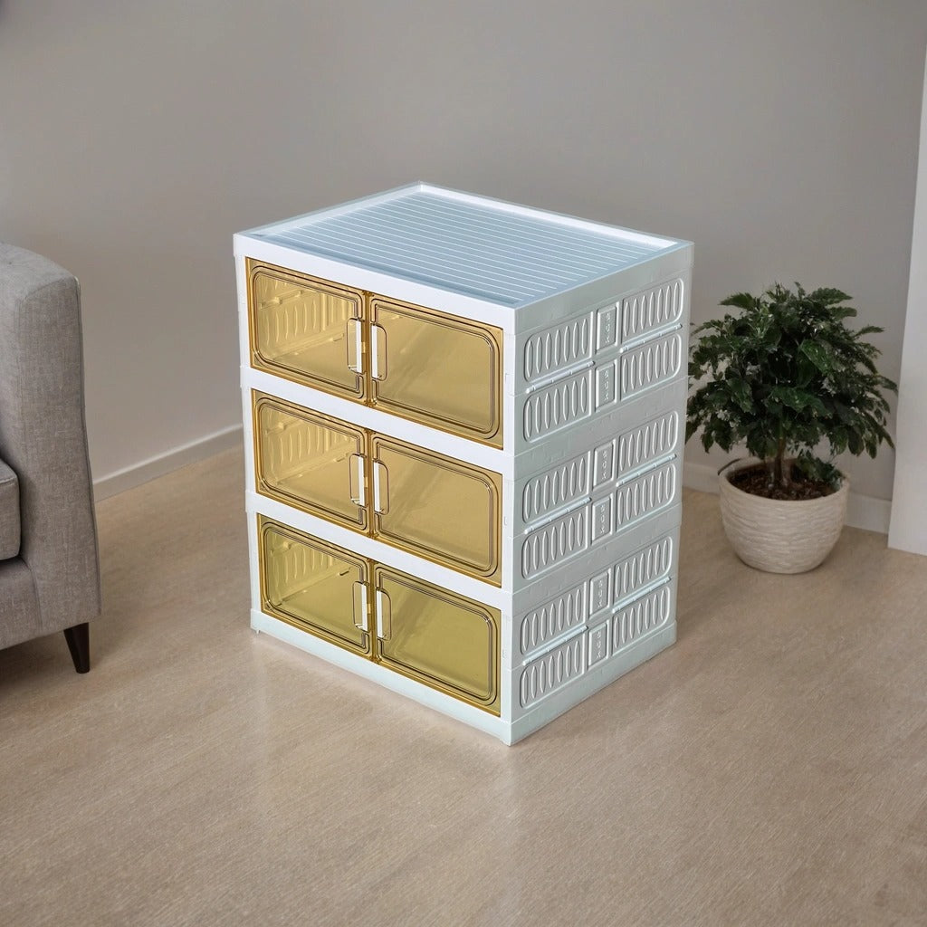 3 Tier Storage Cabinet Bin.