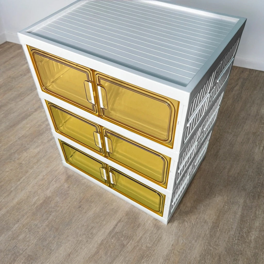 3 Tier Storage Cabinet Bin.