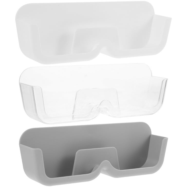 3 Sets of Wall Mounted Eye Glass Holder.