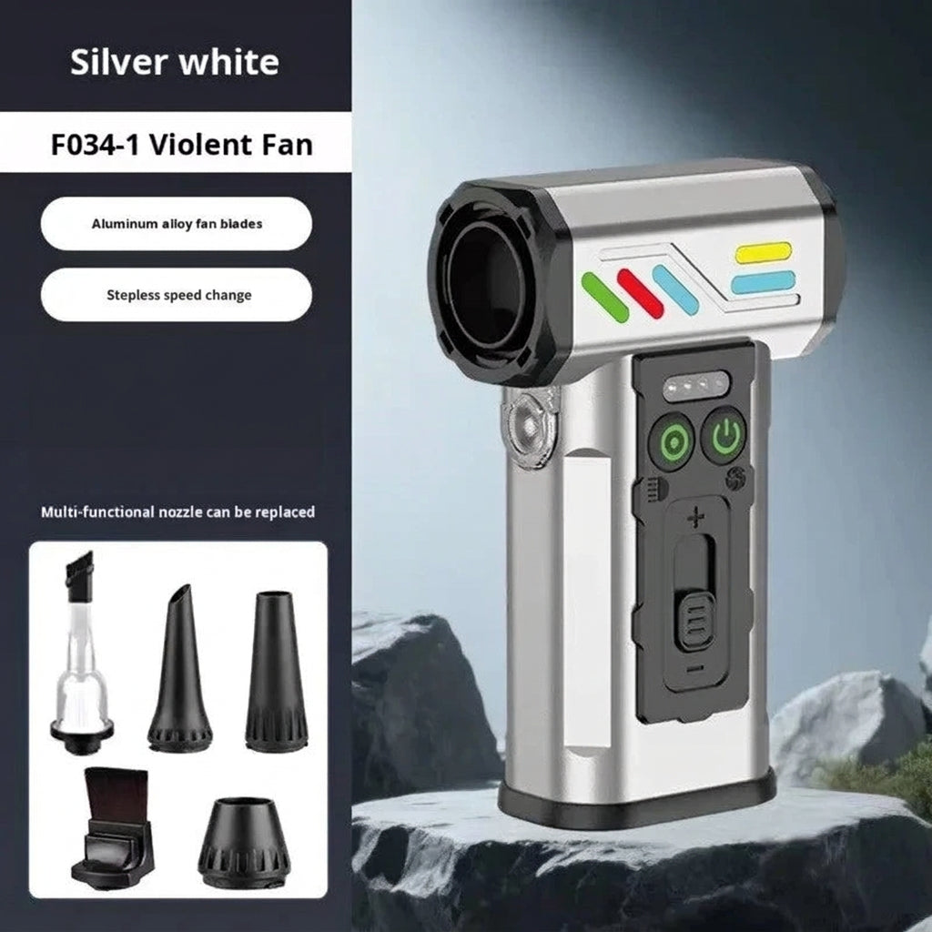 4-in-1 Cordless Handheld Vacuum Cleaner and its accessories.
