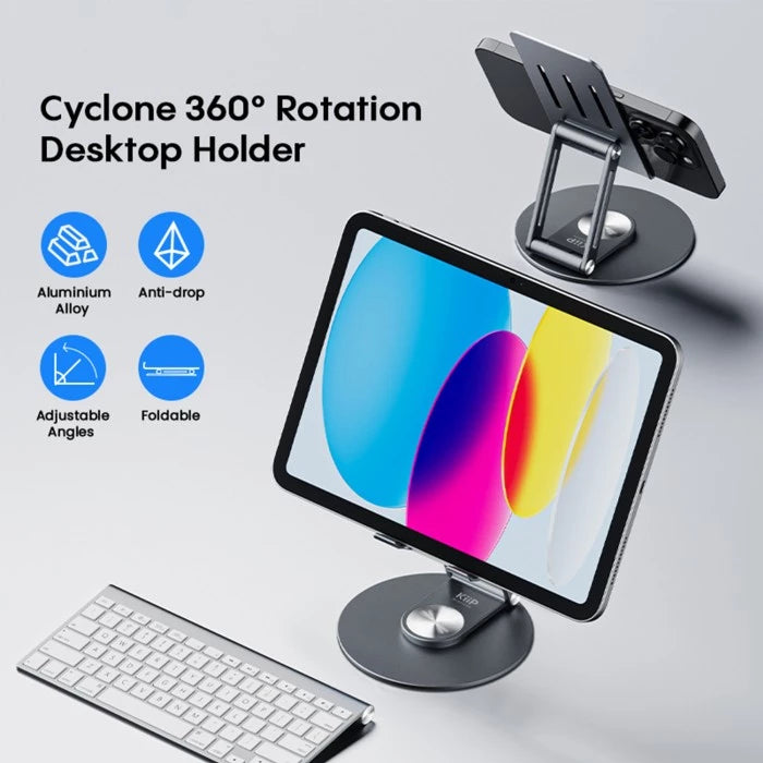 Multifunctional 360° Rotating Aluminium Alloy Stand for Mobile Phone, iPad Multifunctional 360° Rotating Aluminium Alloy Stand for Mobile Phone, iPad