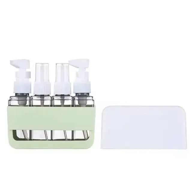 4 Pcs Portable Travel Toiletry Bottle Set.