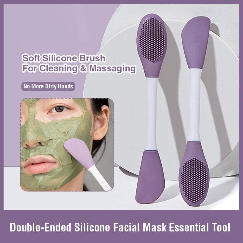 Double-Head Facial Mask Brush 