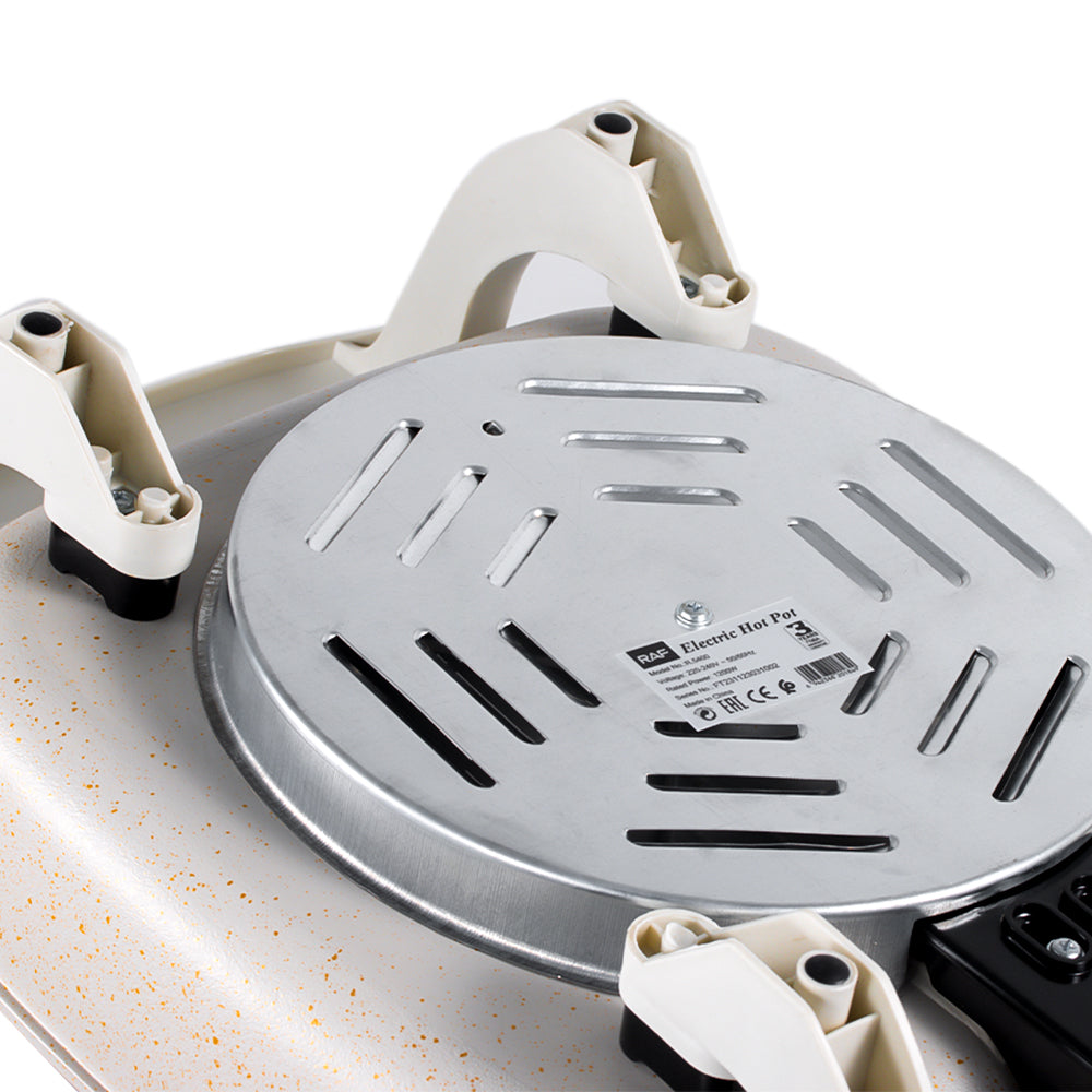 Parts Details Of 5.0L Electric Hot Pot Pan.
