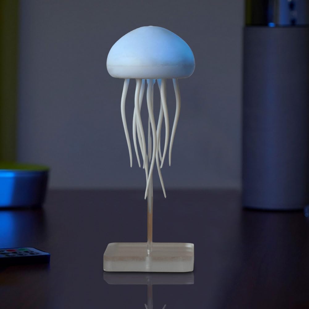 An Aurora Dancing Jellyfish Mood Light Lamp.