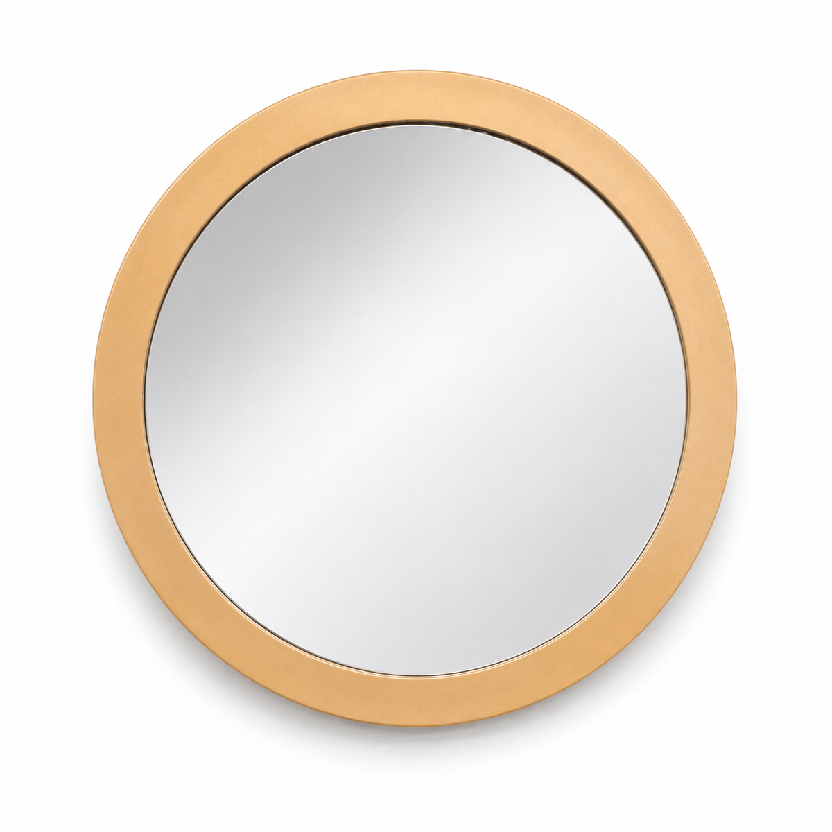 5X Magnifying Mirror with a gold frame on a white background