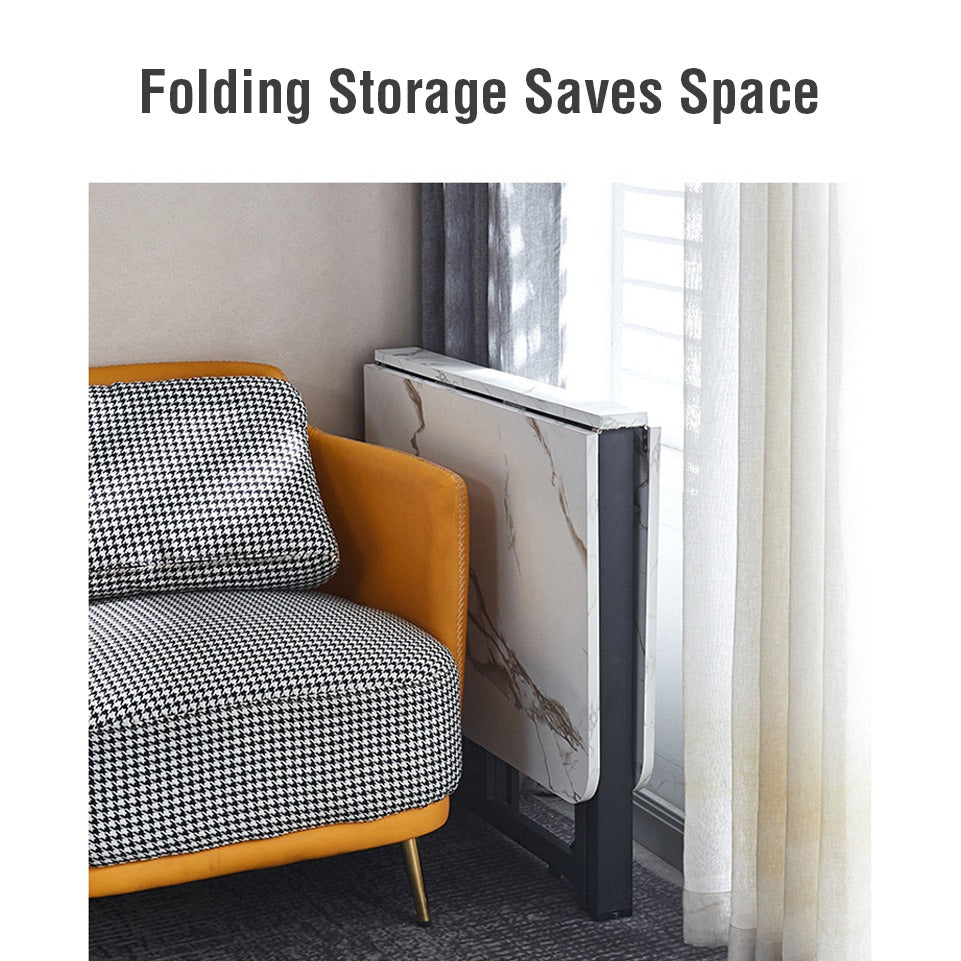 Multifunctional Folding Dining Table - Removable, Extendable, and Stylish Home Furniture Multifunctional Folding Dining Table - Removable, Extendable, and Stylish Home Furniture