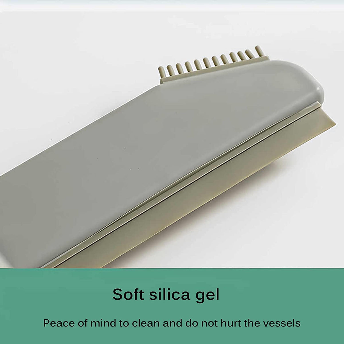 3-in-1 Multifunctional Cleaning Brush in gray color