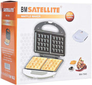 BM Satellite 750W 2 Slice Waffle Maker