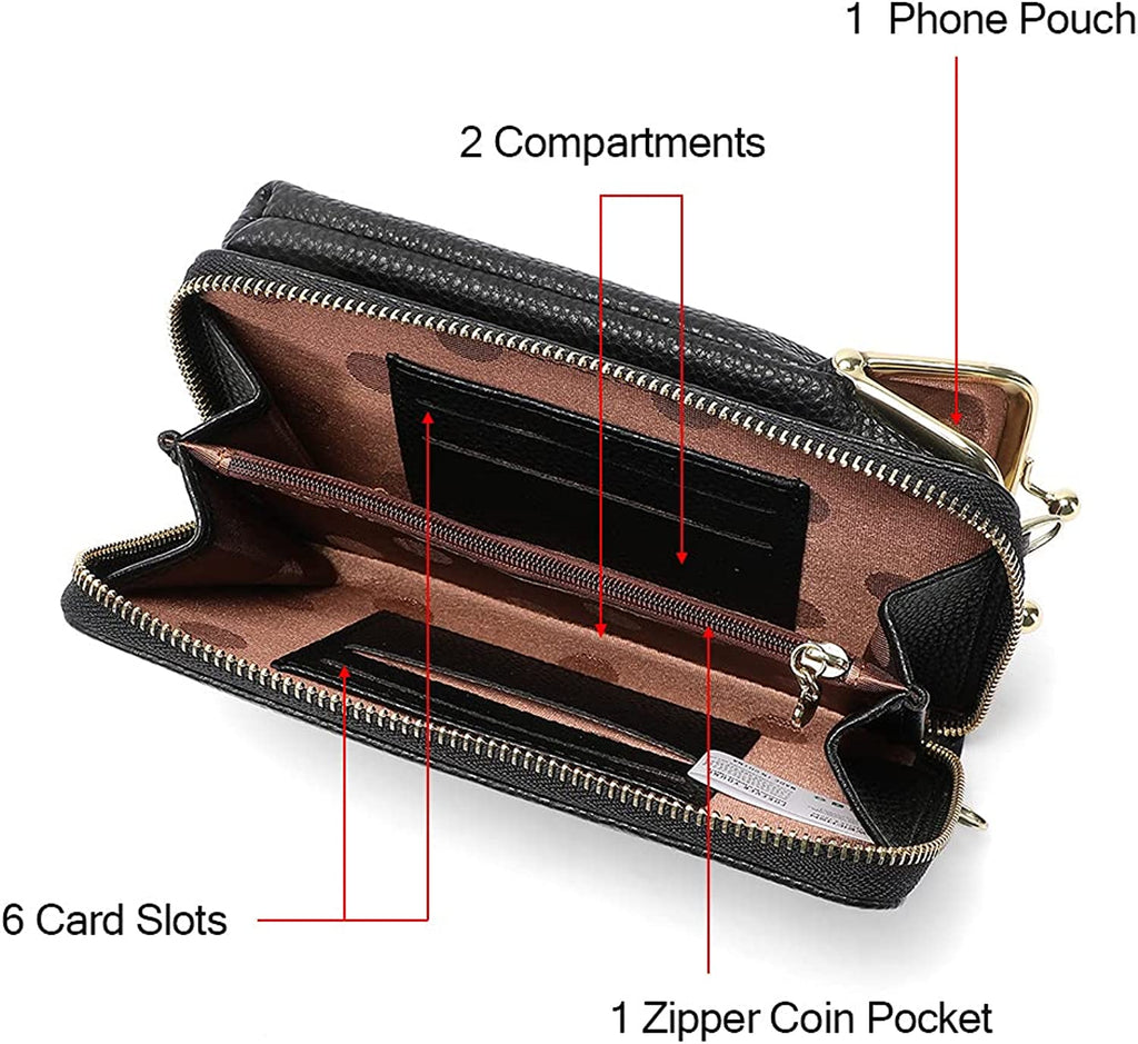 Vertical One Shoulder Mobile Phone Case Wallet Purse Bag with Adjustable Strap For Women Vertical One Shoulder Mobile Phone Case Wallet Purse Bag with Adjustable Strap For Women