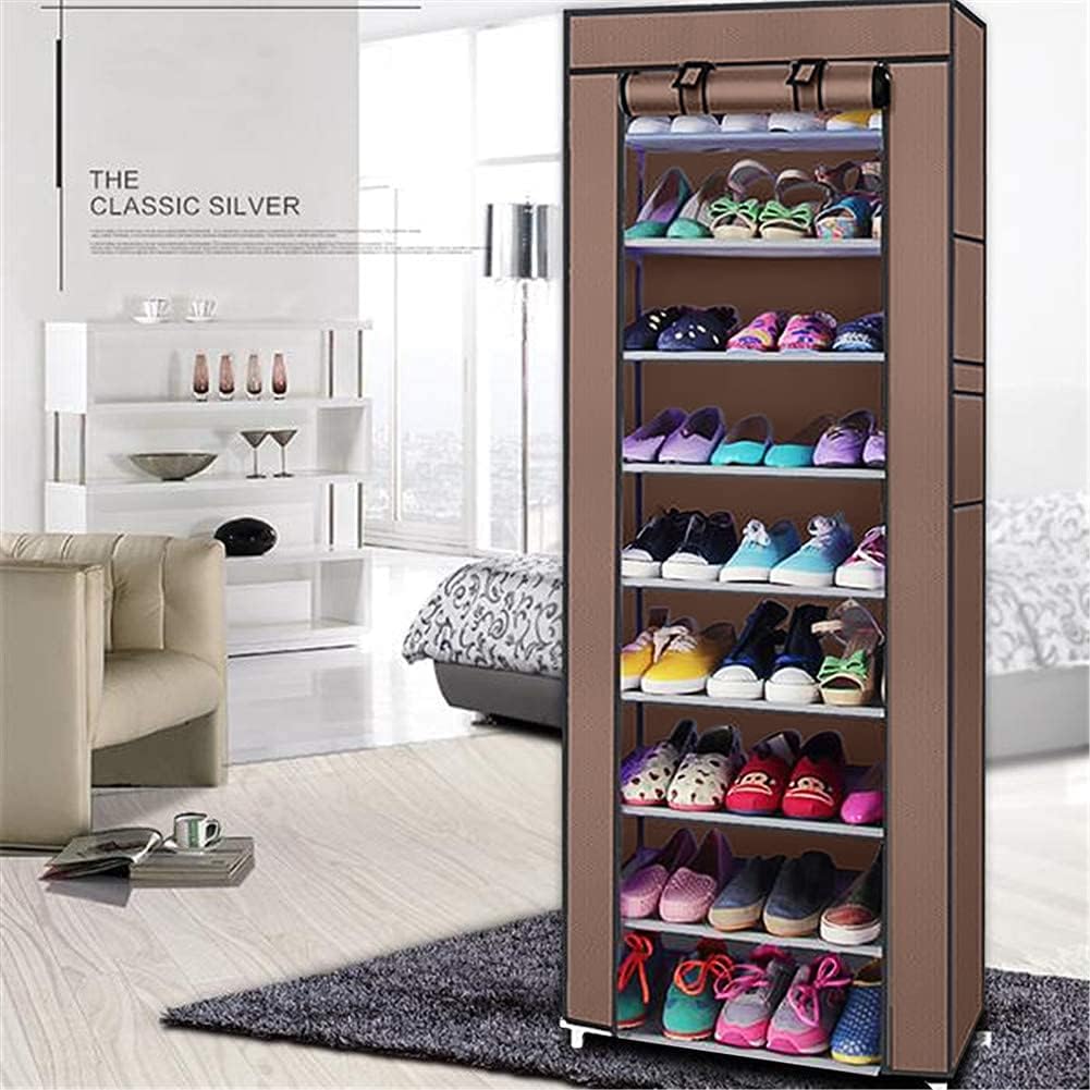 9 Layer Minimalist Multi-function Shoe Rack, Shoe Storage Organizer Shelf - Product Showcase