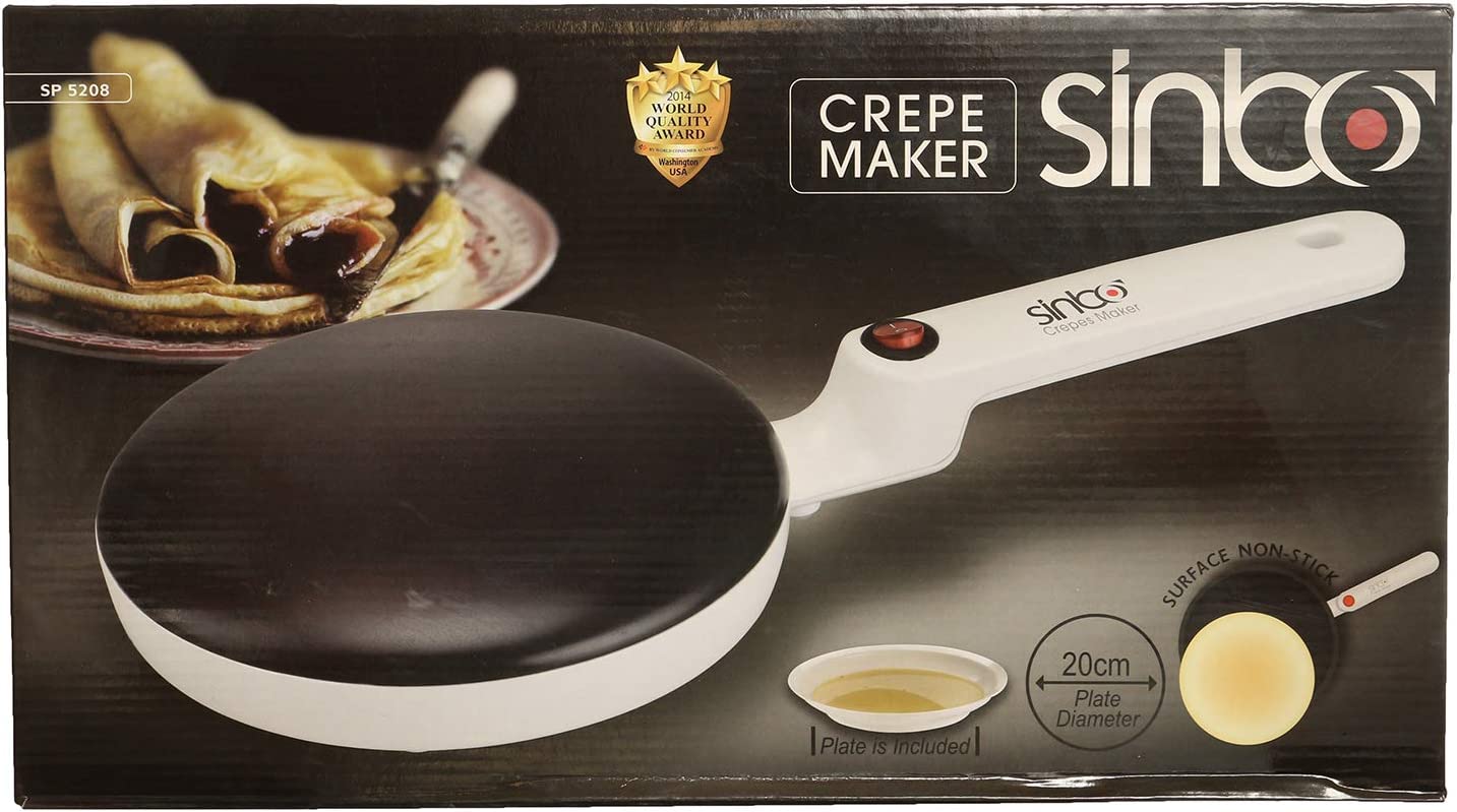 Portable Crepe Maker with its box