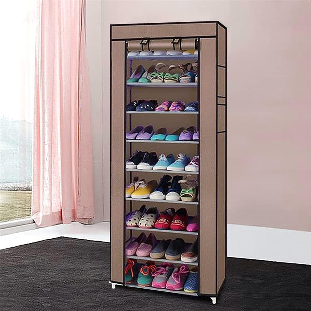 9 Layer Minimalist Multi-function Shoe Rack, Shoe Storage Organizer Shelf - Product Showcase