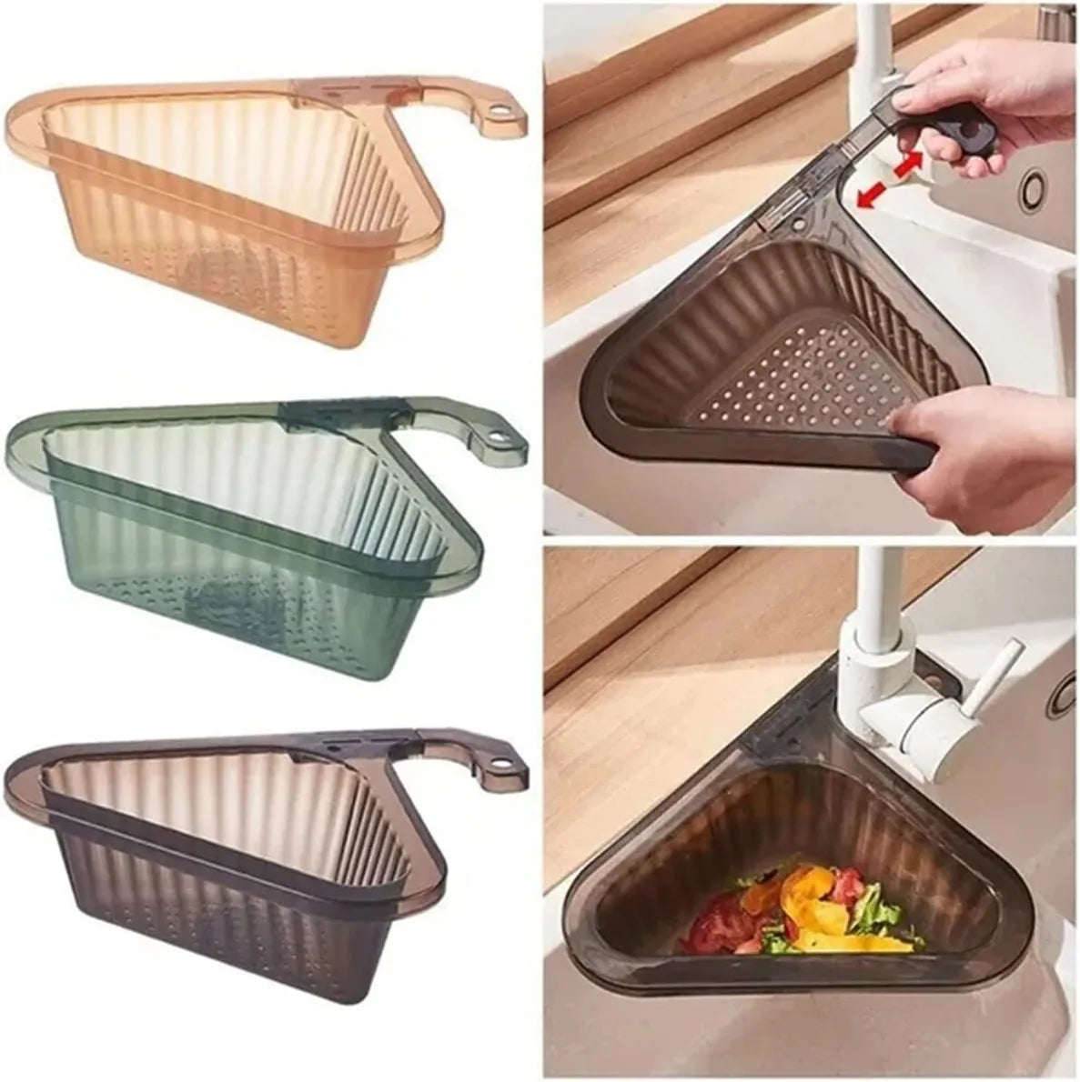 Different colors of Telescopic Sink Drain Basket