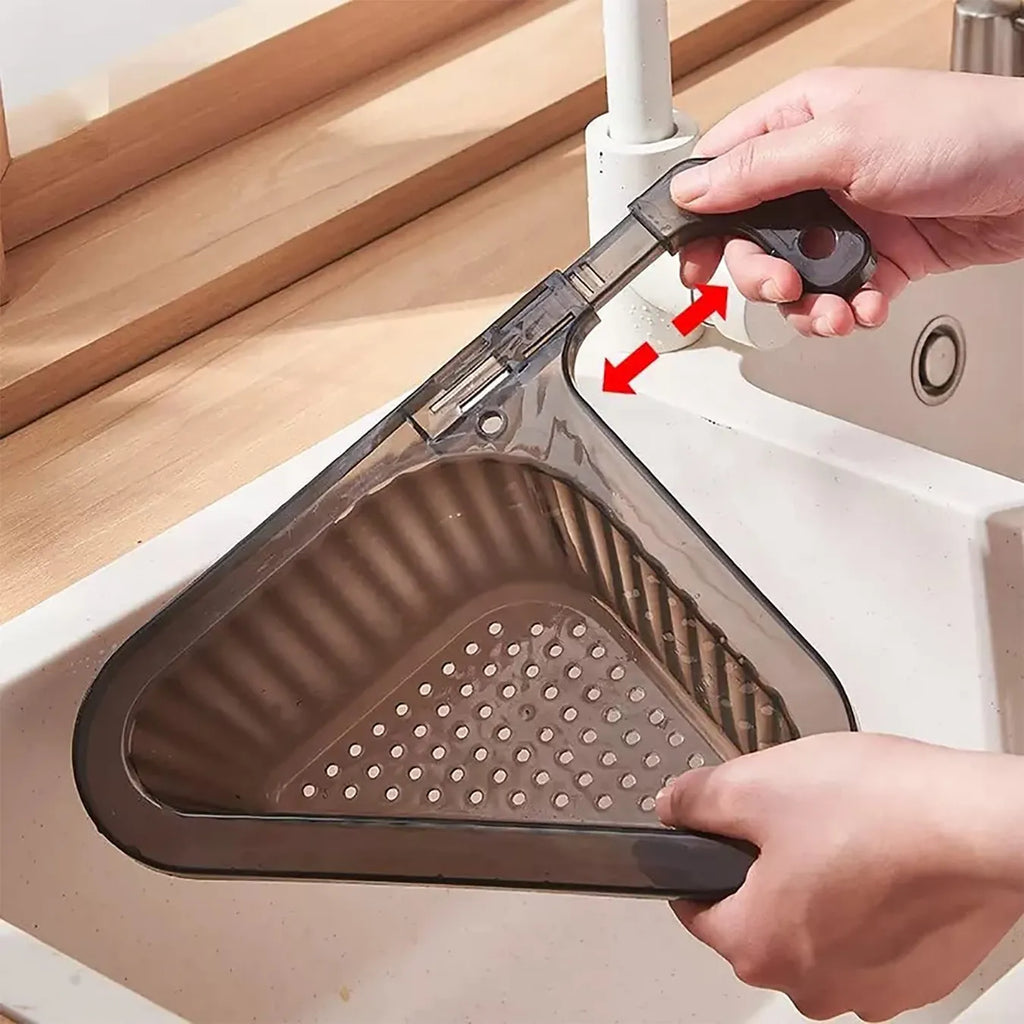 Telescopic Sink Drain Basket, Sink Strainer Hanging Rack Fruit Vegetable Washing Basket Telescopic Sink Drain Basket, Sink Strainer Hanging Rack Fruit Vegetable Washing Basket