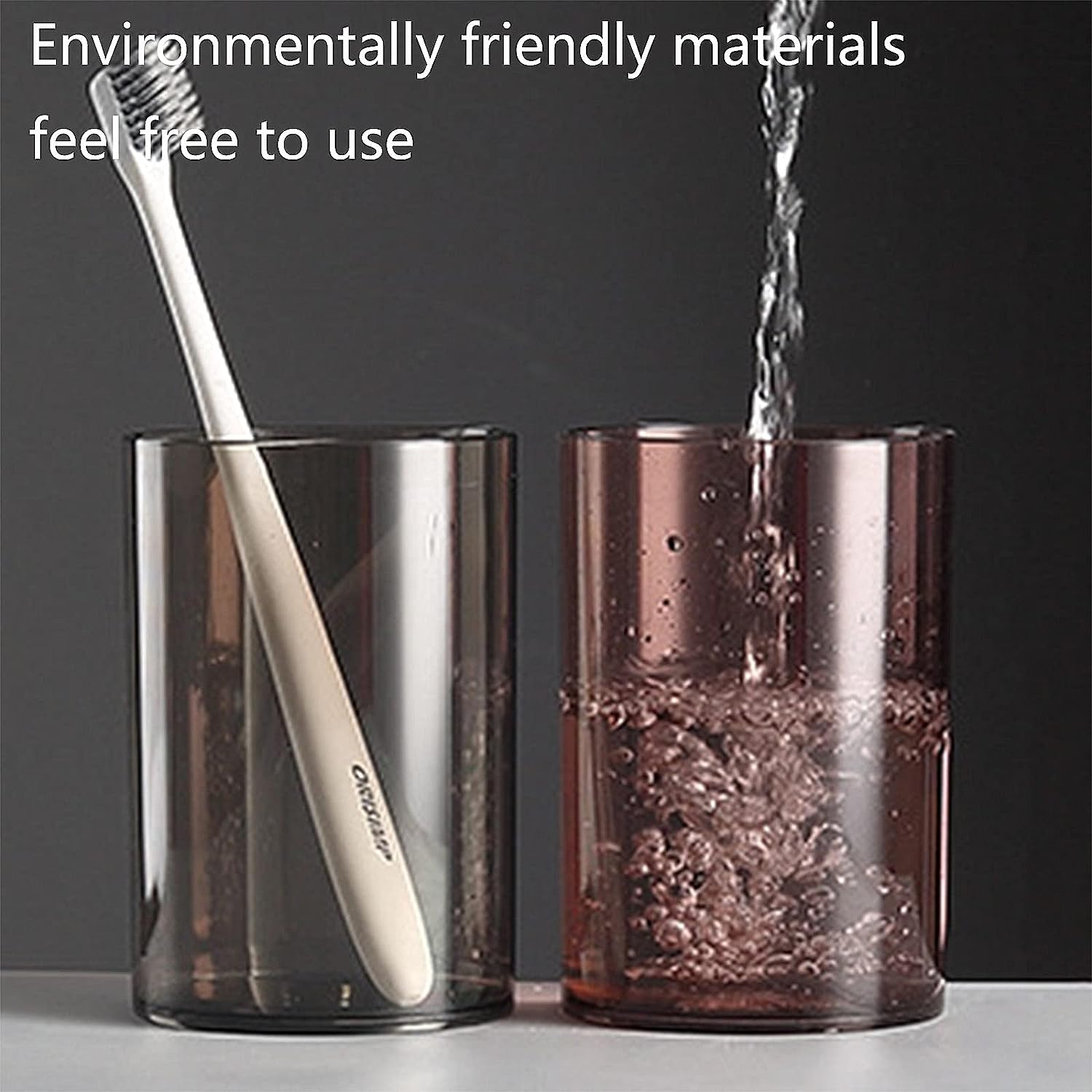 Featuring a Wall Mount Magnetic Adsorption Toothpaste Squeezer Toothbrush Holder with Cup