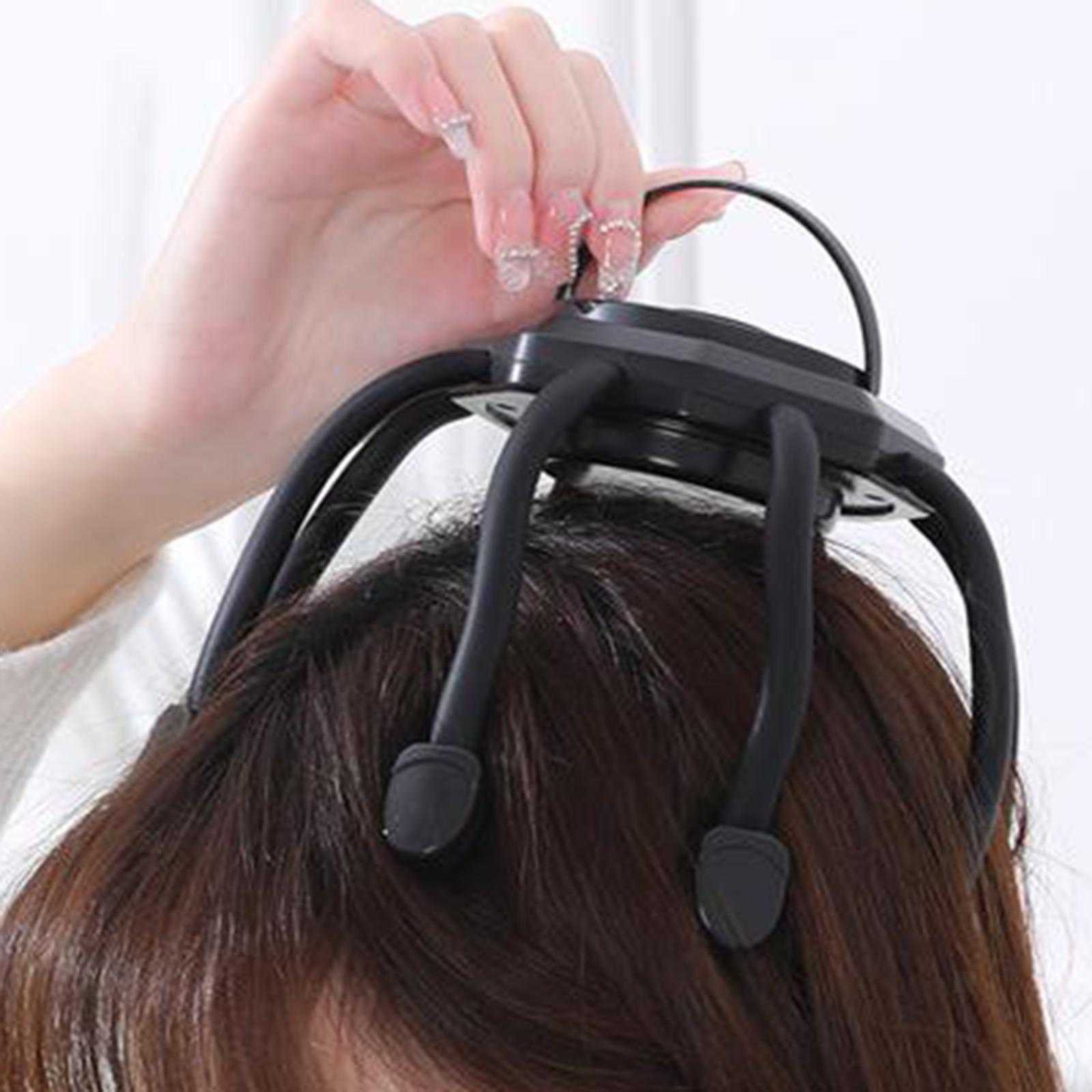 Rechargeable Octopus Claw Head Scalp Massager