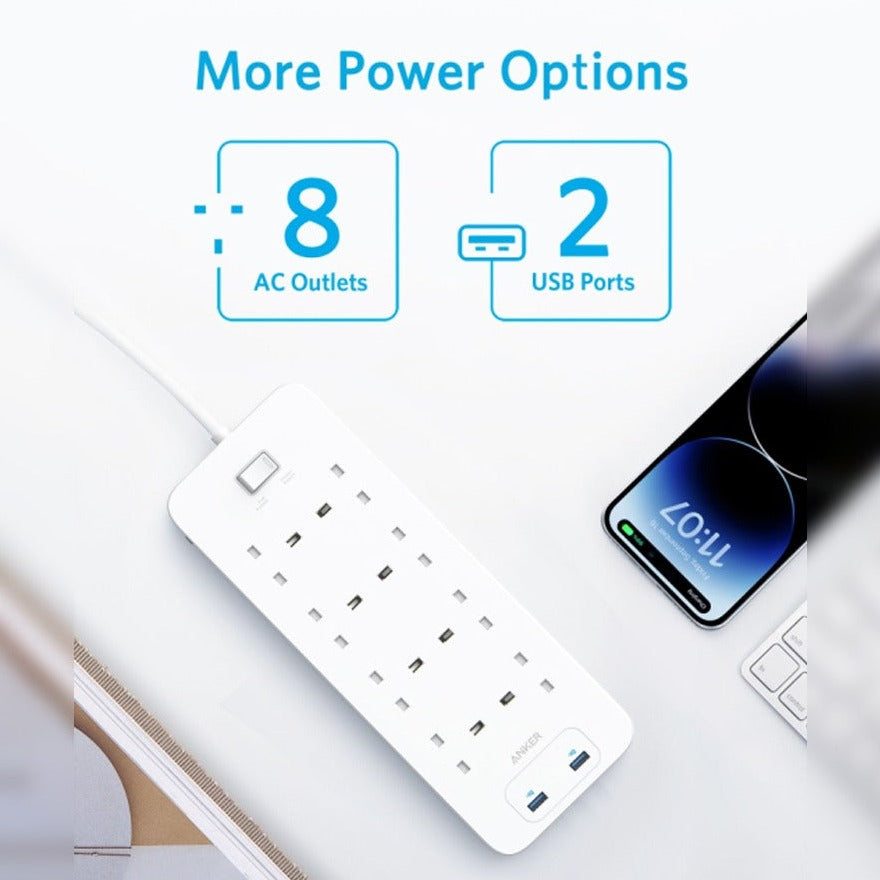 انكر 342 وصلة طاقة USB، وصلة طاقة 10 في 1 A9182K21 انكر 342 وصلة طاقة USB، وصلة طاقة 10 في 1 A9182K21