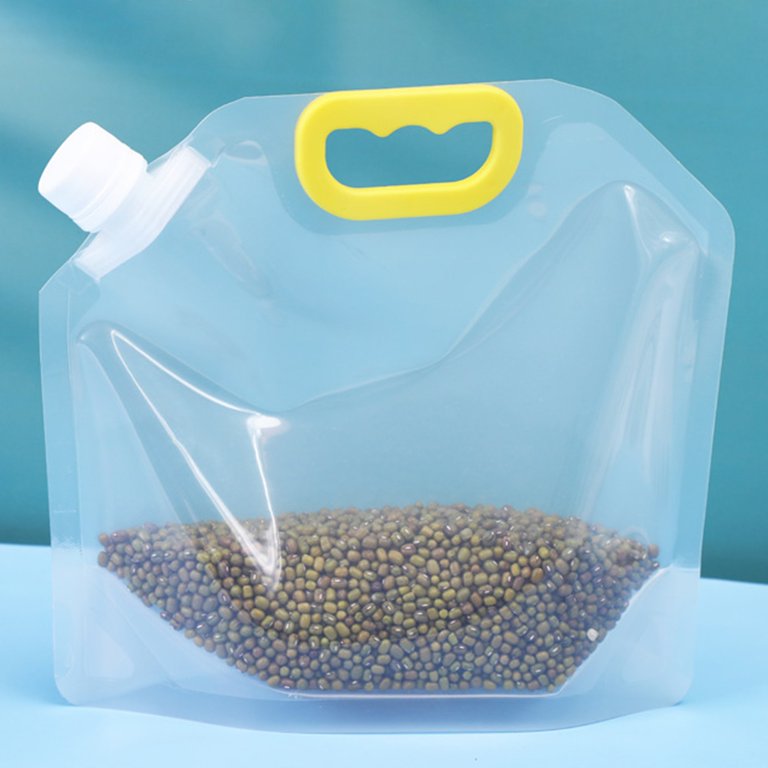 Moisture-proof Sealed Grain Storage Suction Bag with something in it