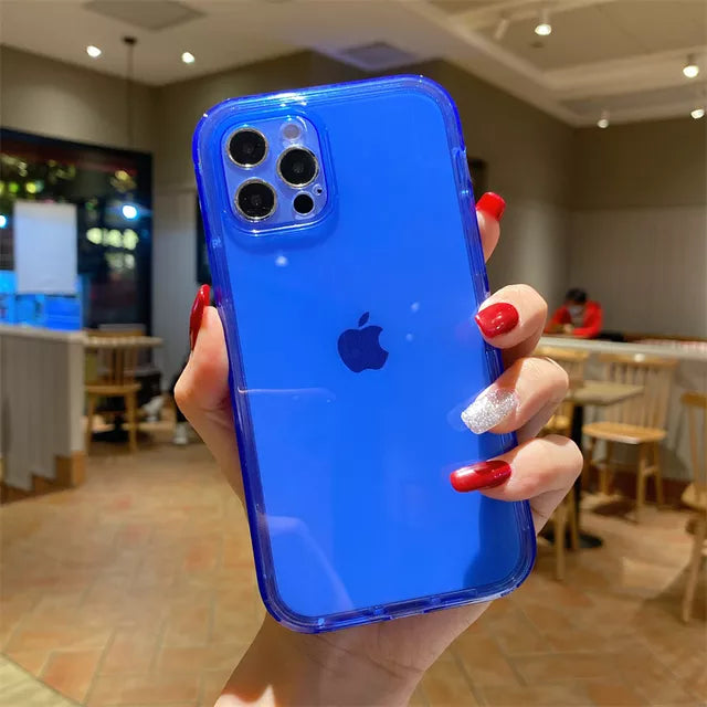 Clear Silicone Case for iPhone