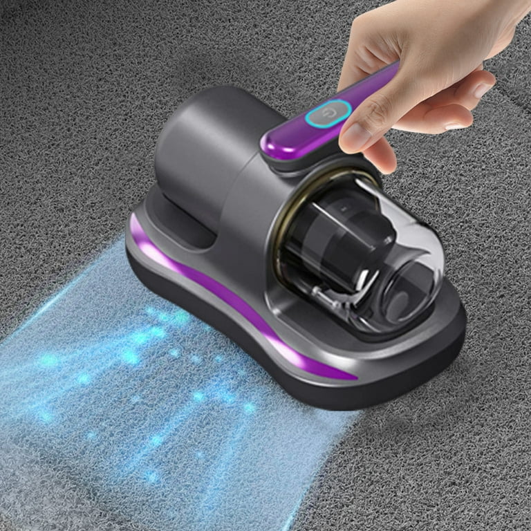 A Person is Cleaning Carpet Using ADMOS Acarid Remover.