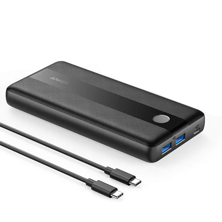 Anker PowerCore III بنك طاقة بقدرة 60 واط، شاحن محمول عالي السرعة للحواسيب المحمولة Anker PowerCore III بنك طاقة بقدرة 60 واط، شاحن محمول عالي السرعة للحواسيب المحمولة