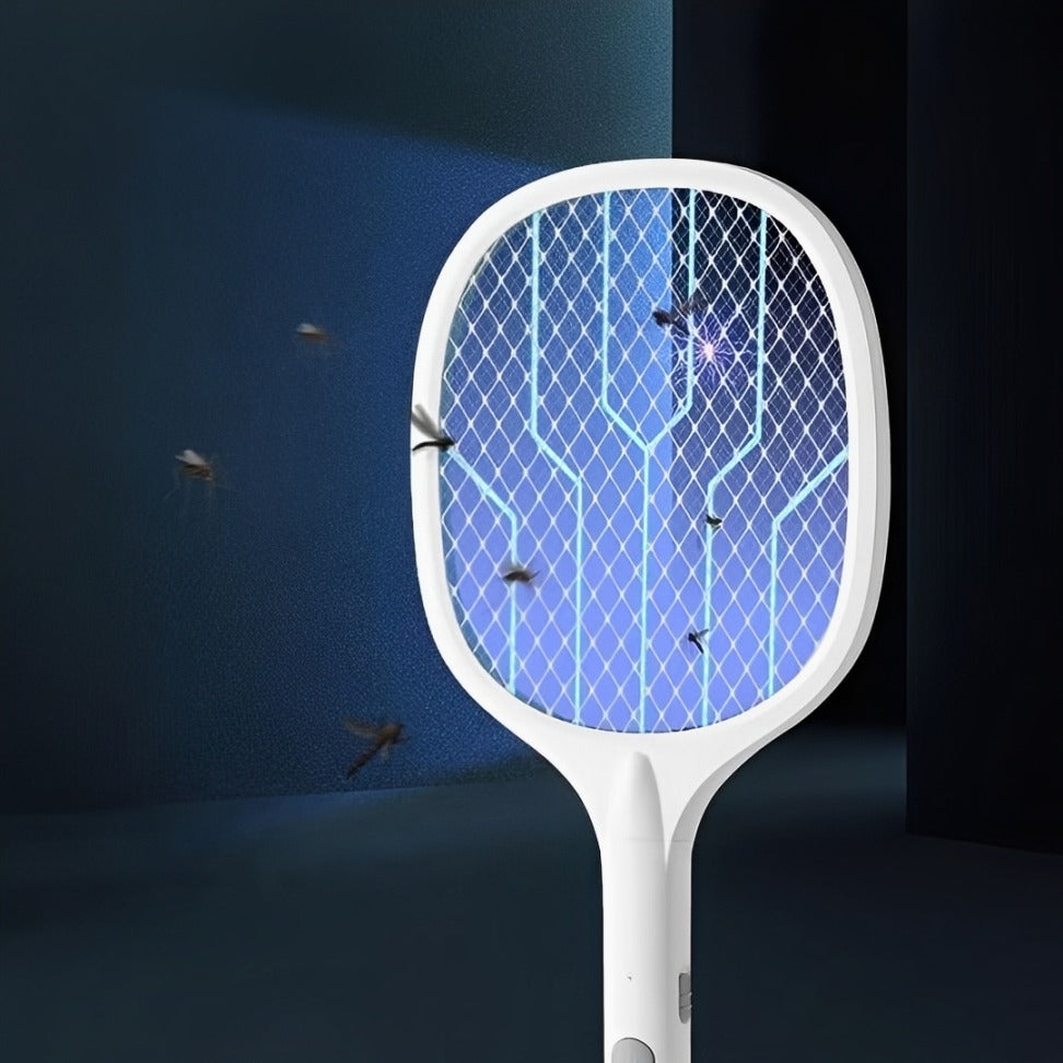 Electric Mosquito Killer Racket, Lithium Mosquito Swatter, Rechargeable Fly Bug Killer Zapper Electric Mosquito Killer Racket, Lithium Mosquito Swatter, Rechargeable Fly Bug Killer Zapper