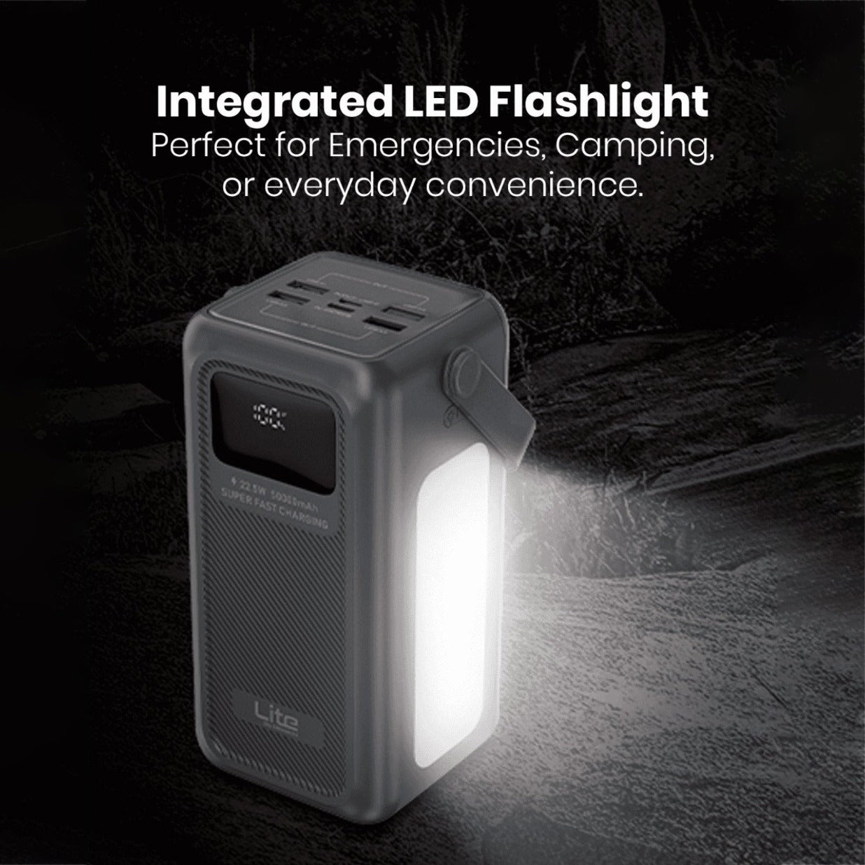 A Moxedo Lite 50,000mAh Mini Power Station.